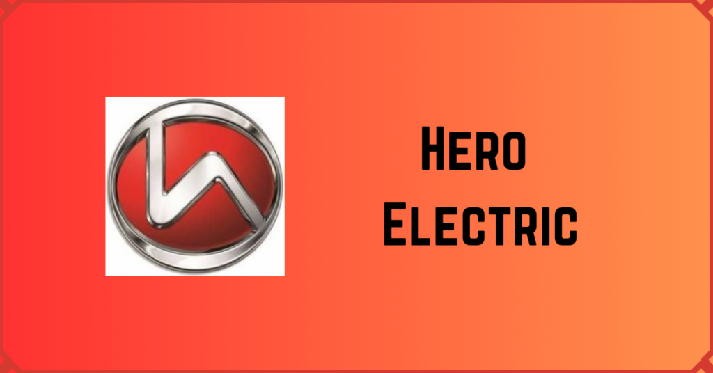 Hero Electric-Top 10 Electric Vehicle Startups in India