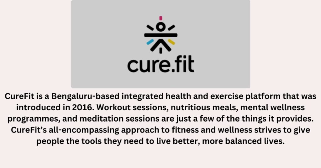 cure.fit-Top 10 Mental Health Startups in India