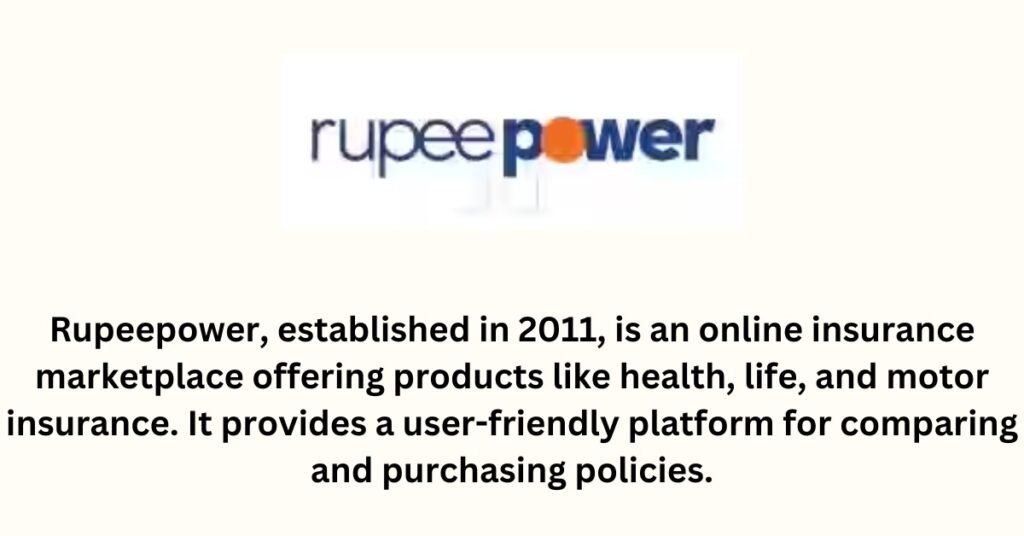 rupeepower-the top 10 InsurTech startups in India
