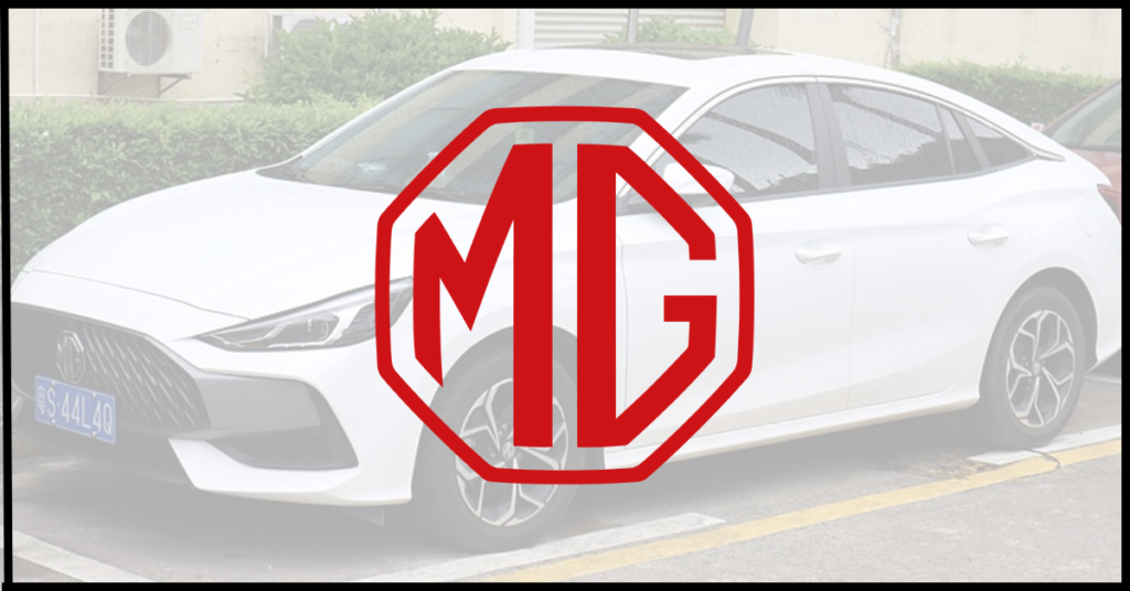 MG -Top 10 Automobile Manufacturers in India