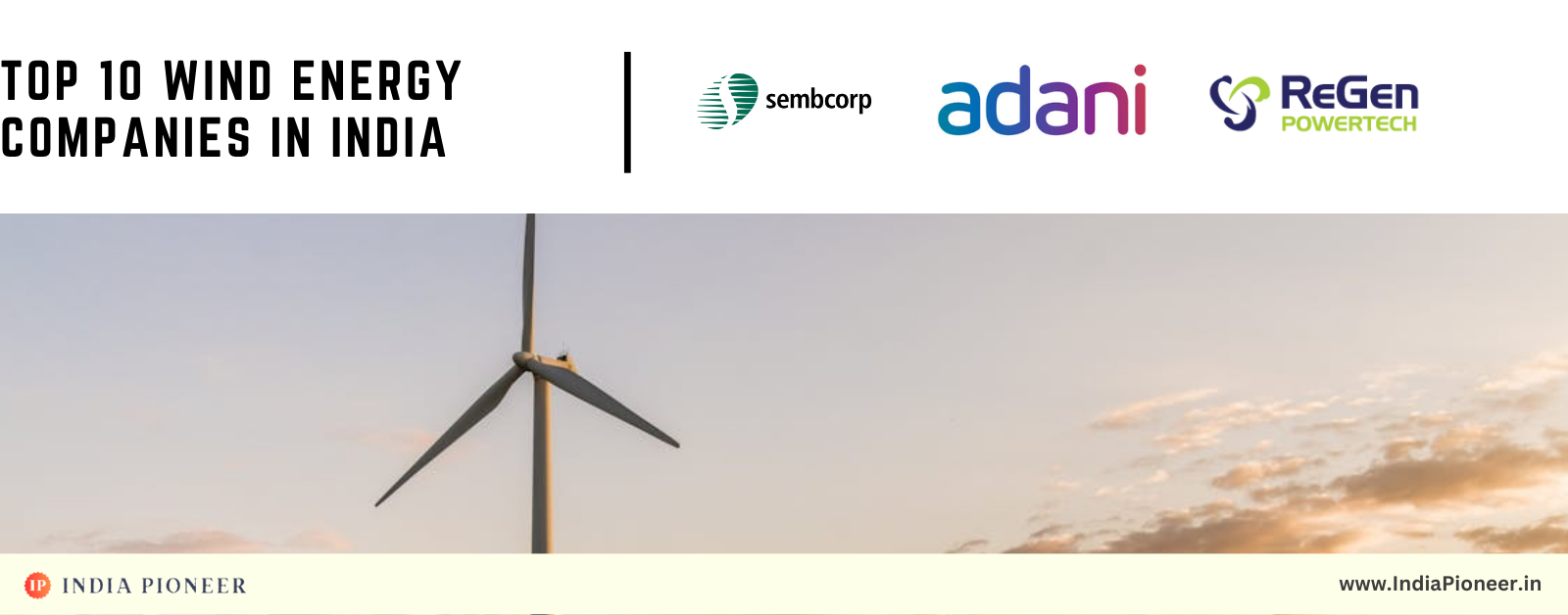 Top 10 Wind Energy Companies in India