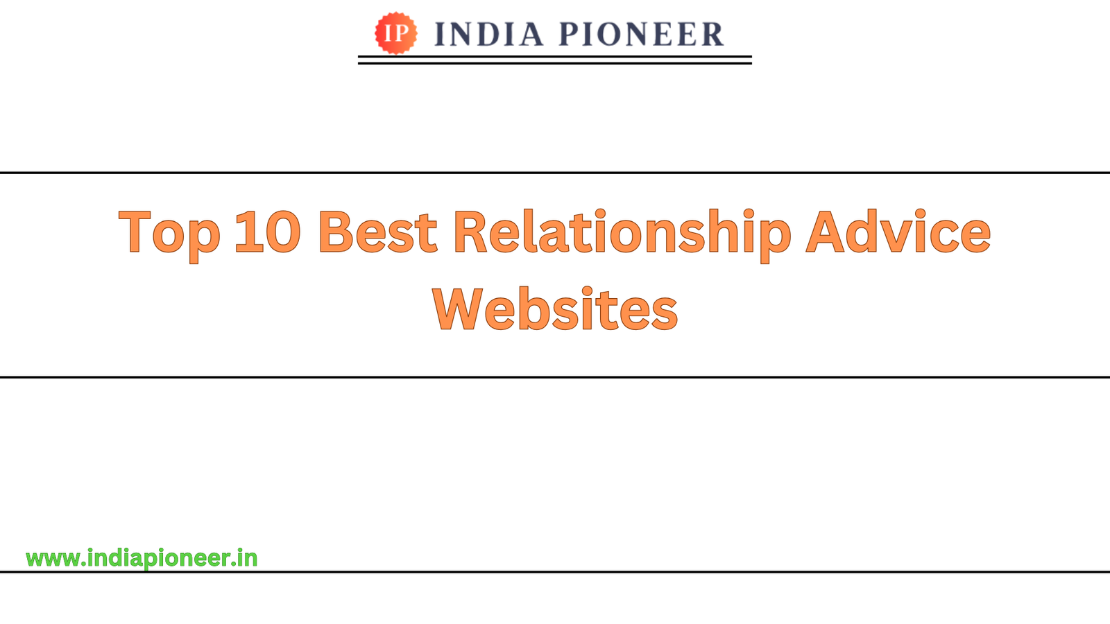 Top 10 Best Relationship Advice Websites