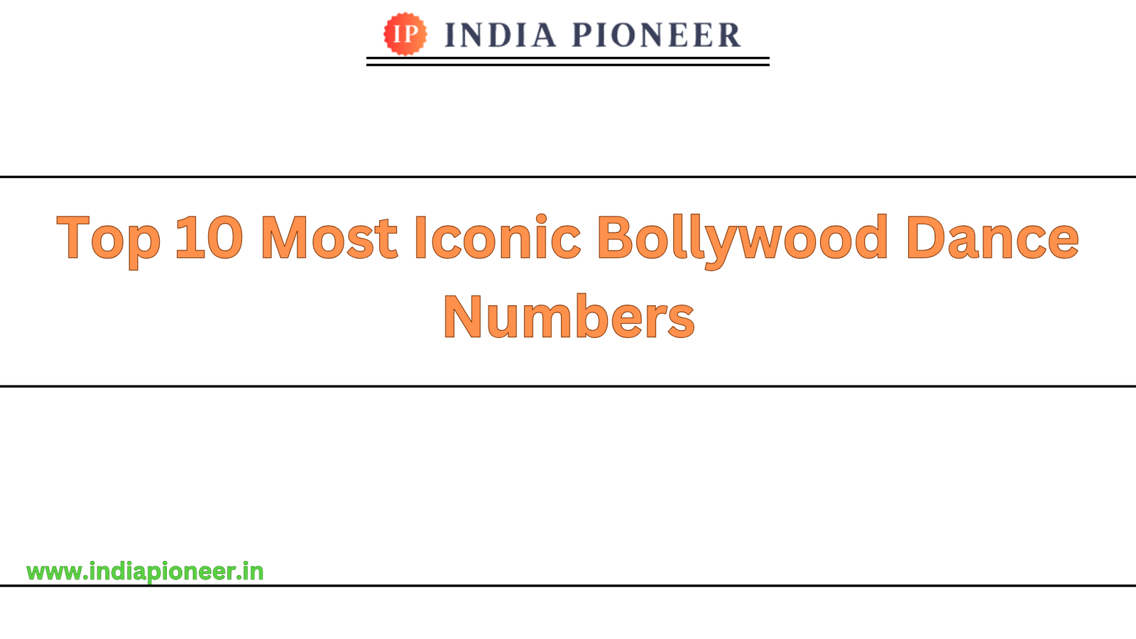 Top 10 Most Iconic Bollywood Dance Numbers