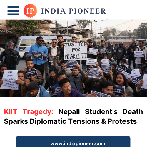 KIIT Tragedy: Nepali Student's Death Sparks Diplomatic Tensions & Protests