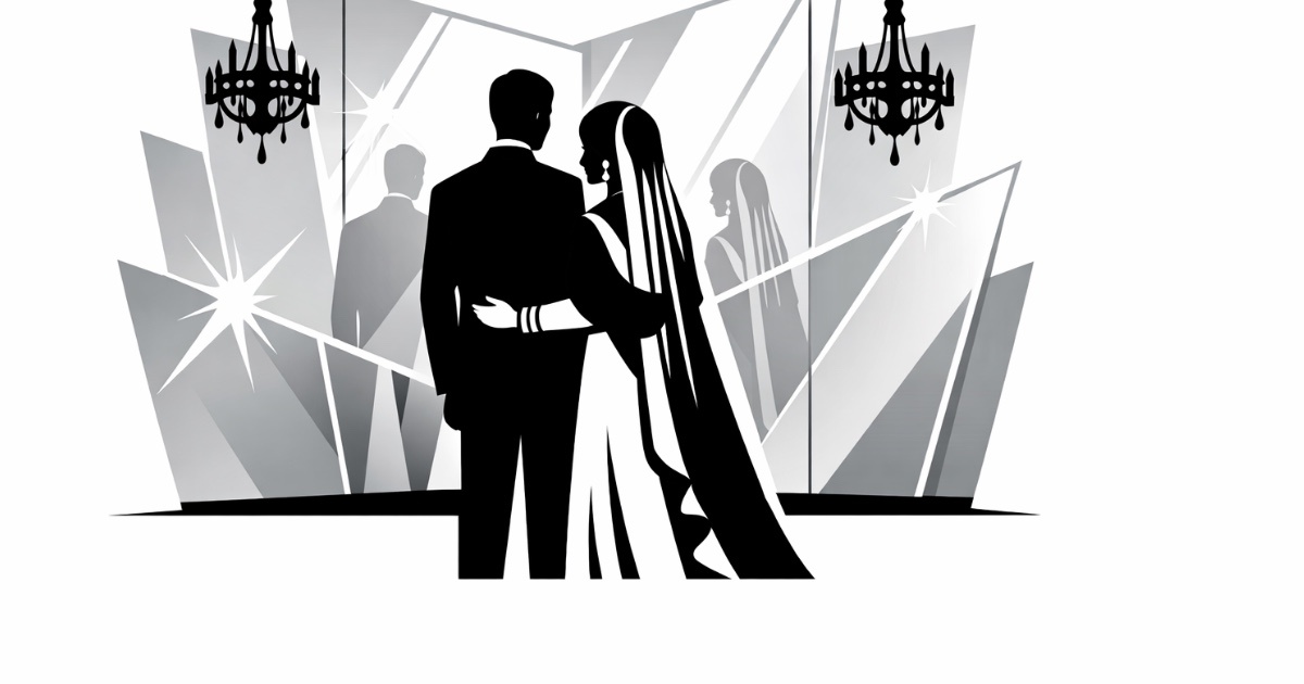 Mirror Wedding Goes Viral: Telangana Event Sparks Social Love & Wedding Trends — viral culture + wedding lifestyles.