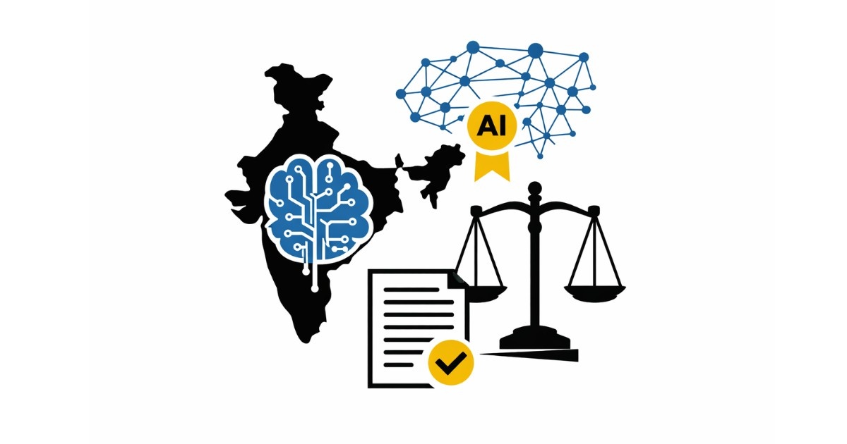 India AI Impact Summit 2026 digital policy editorial illustration