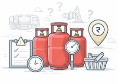 LPG Cylinders Priced at Rs 1,500 in Some Areas Amid Panic Buying; Authorities Say No Nationwide Shortage