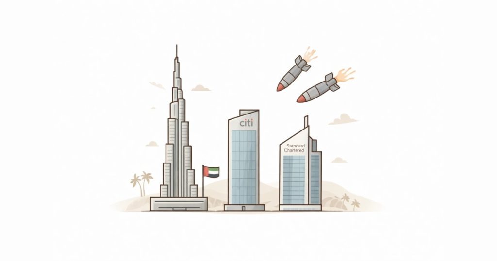 UAE Iran attacks with missiles intercepted over Dubai amid regional conflict