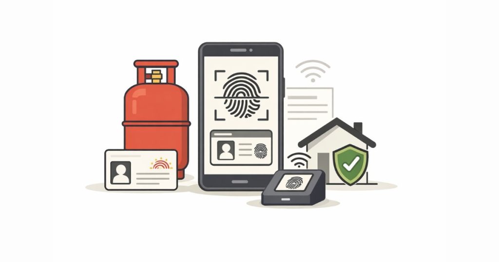 LPG Aadhaar e-KYC mandatory India