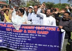 PoJK Displaced Persons Hold Protest in Jammu, Seek Full Relief Package and Assembly Representation