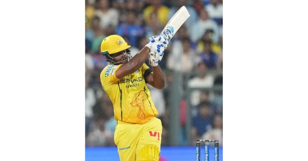 Sanju Samson batting during IPL 2026 match