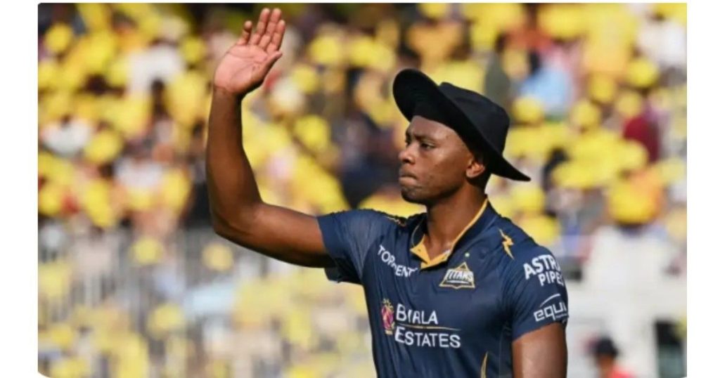 IPL players Abhishek Sharma and Kagiso Rabada in action