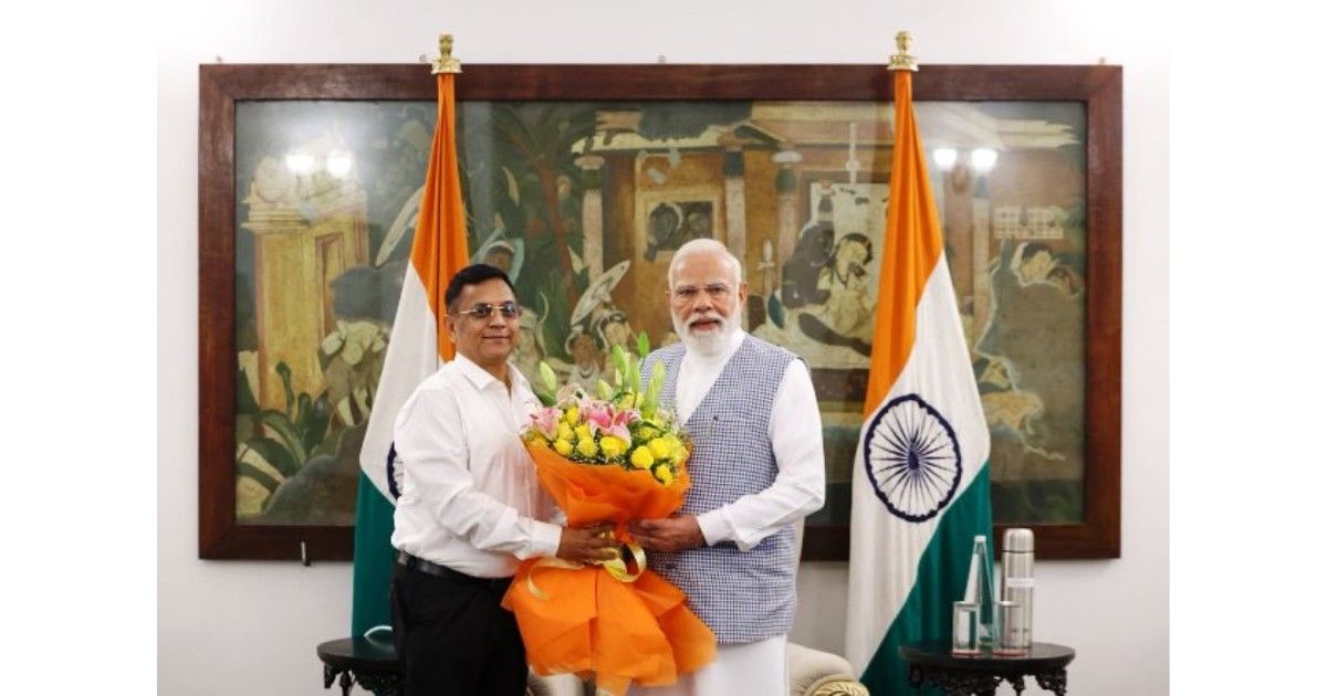 PM Modi meeting NITI Aayog member Gobardhan Das