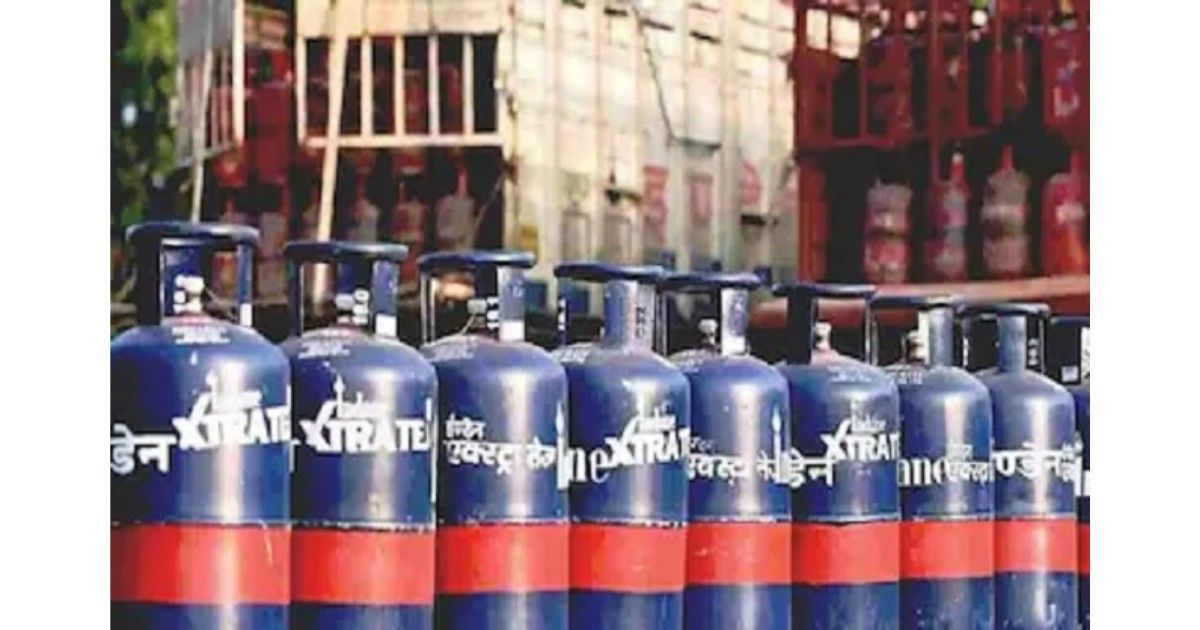 Commercial LPG cylinders with increased prices in India