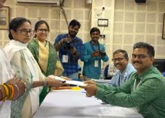 Massive Show of Strength: Mamata Banerjee Files Nomination from Bhabanipur Amid Huge Roadshow