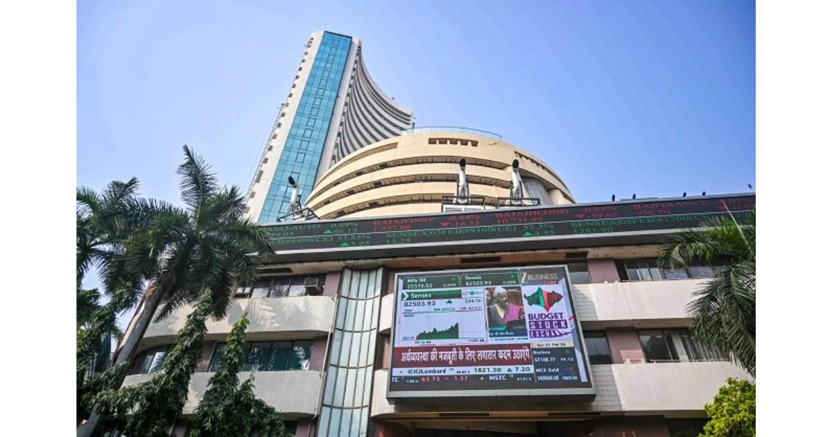Closed Indian stock market sign on Ambedkar Jayanti 2026 with BSE and NSE buildings