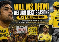 Will MS Dhoni Return Next Season? Fans Are Emotional