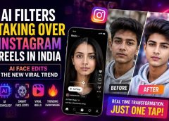 Instagram AI Filters Flood Indian Reels as Viral Face Transformations Take Over Social Media