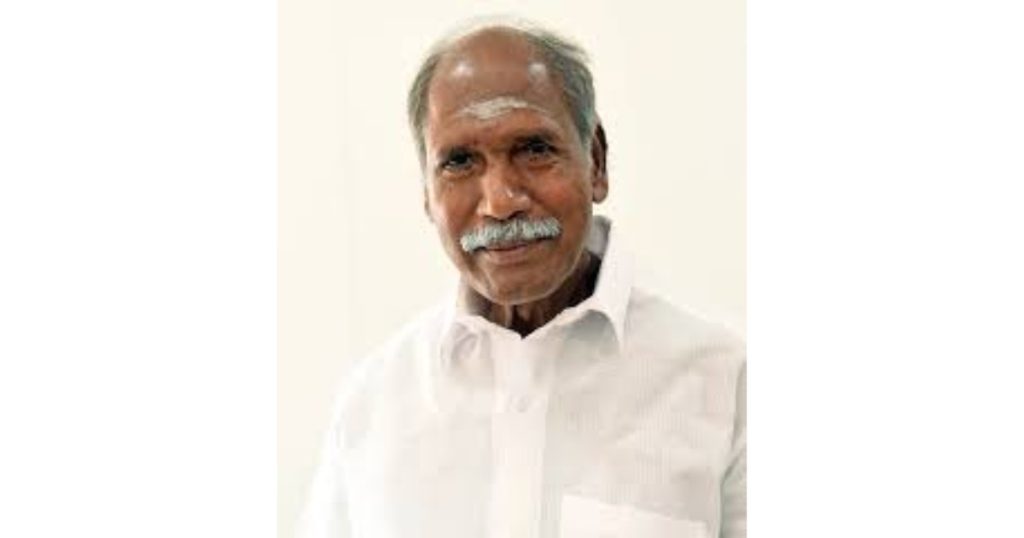 N Rangasamy taking oath as Puducherry Chief Minister at Raj Nivas