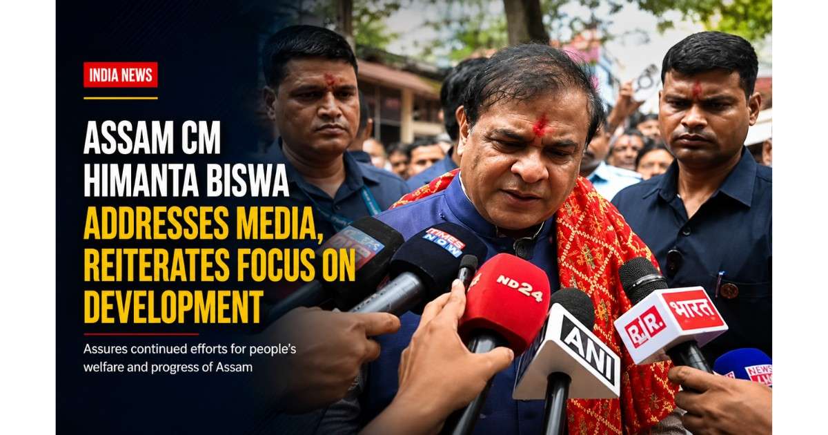 Himanta Biswa Sarma offering prayers at Kamakhya Temple in Guwahati