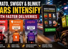 Zomato, Swiggy & Blinkit Wars Intensify With Faster Deliveries