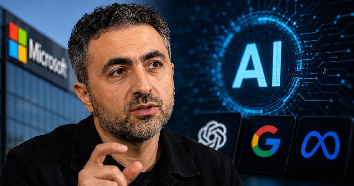 Mustafa Suleyman's Latest Comments on the AI Race highlighting Microsoft's AI strategy and growing competition among leading AI companies